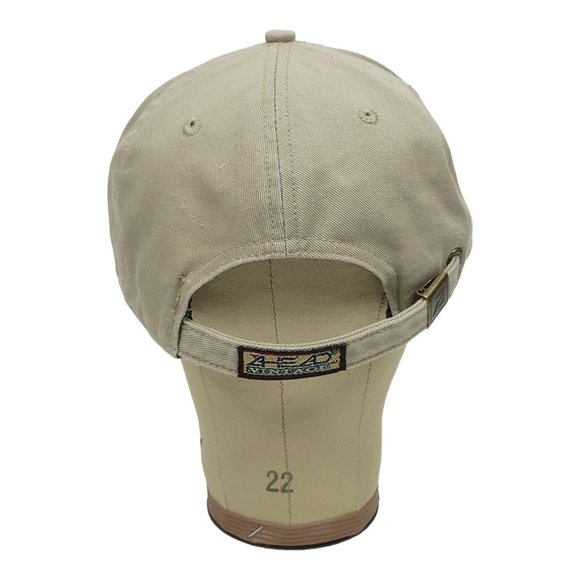 AHead Piqua Country Club Adjustable Cap Golf Trucker Baseball Hat Khaki - Picture 4 of 12